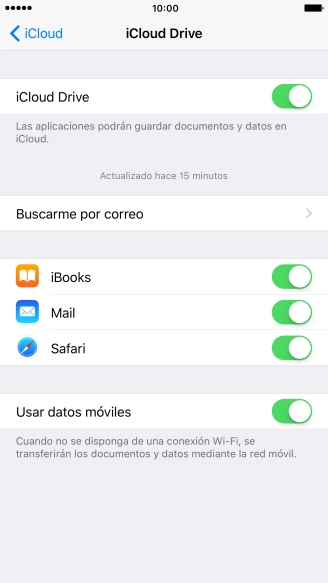 Pulsa el indicador junto a 