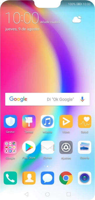 Cuando el icono de carga de batería aparece en la pantalla, el teléfono se está cargando.