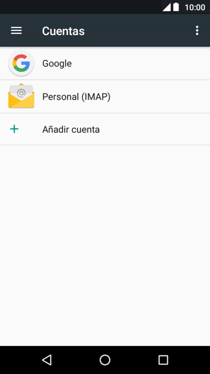 Pulsa la tecla de inicio para regresar a la pantalla de inicio.