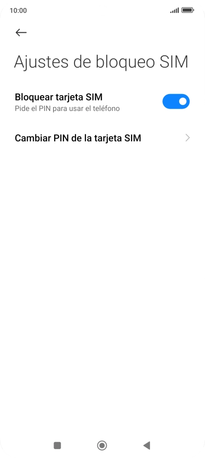 Pulsa el indicador junto a 