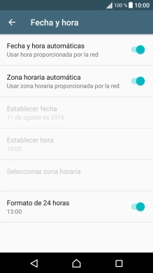 Pulsa la tecla de inicio para terminar y regresar a la pantalla de inicio.