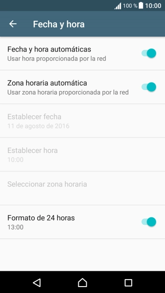 Pulsa la tecla de inicio para terminar y regresar a la pantalla de inicio.