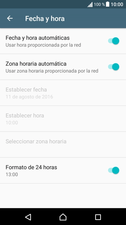 Pulsa la tecla de inicio para terminar y regresar a la pantalla de inicio.