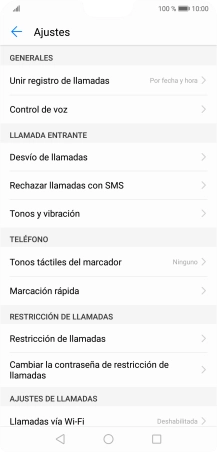 Pulsa Desvío de llamadas.