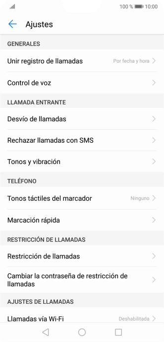 Pulsa Desvío de llamadas.