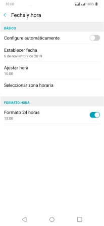 Pulsa el indicador junto a 