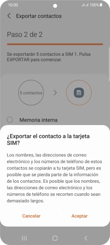 Pulsa Aceptar. Pulsa Aceptar.
