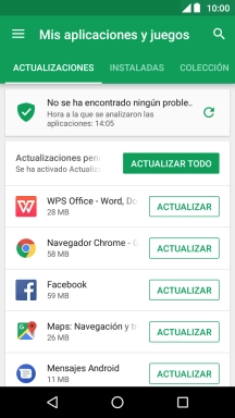 Pulsa INSTALADAS.