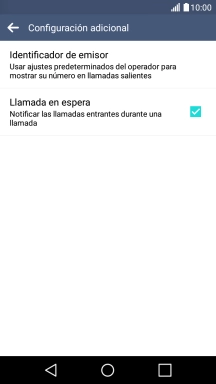 Pulsa el indicador junto a 