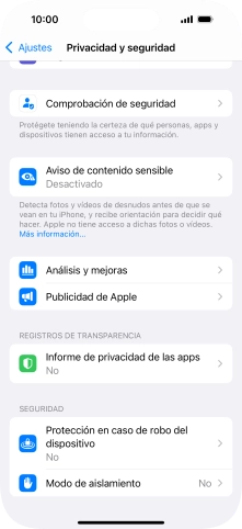 Pulsa Aviso de contenido sensible.