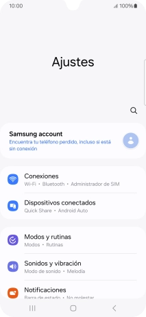 Pulsa Sonidos y vibración.