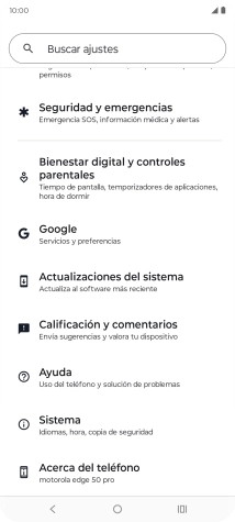 Pulsa Actualizaciones del sistema.