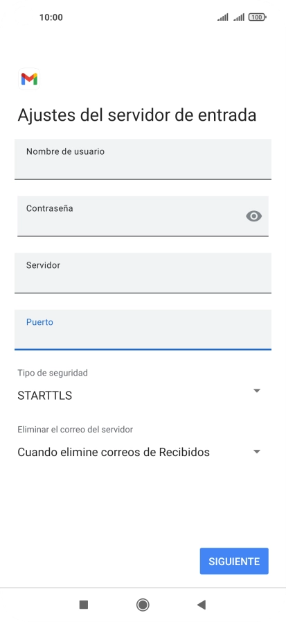 Pulsa la lista desplegable bajo 