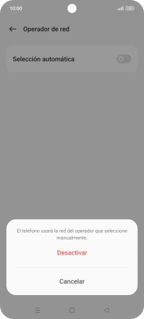 Pulsa Desactivar.