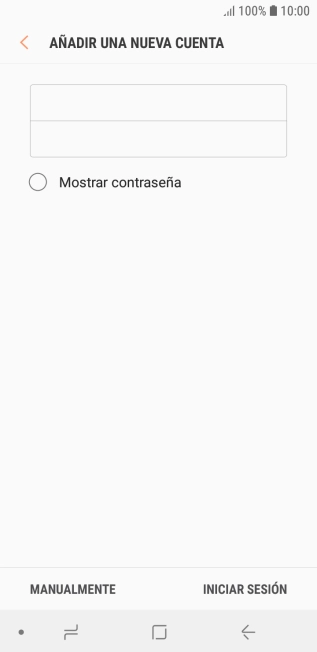 Pulsa INICIAR SESIÓN.