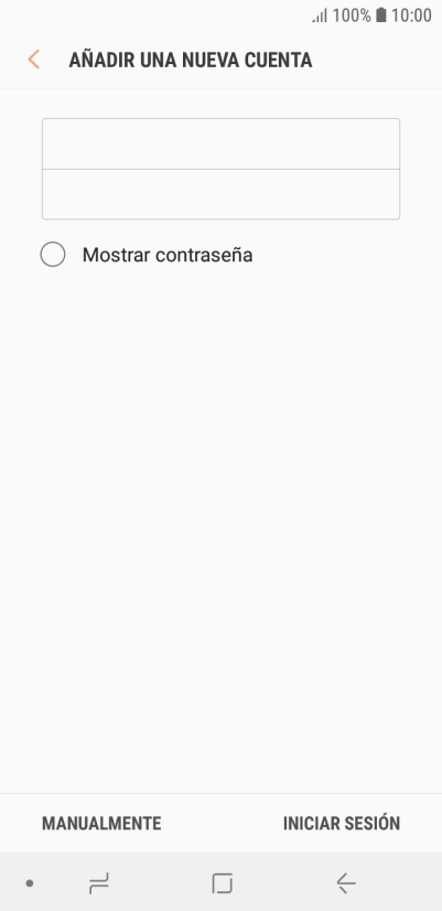 Pulsa INICIAR SESIÓN.