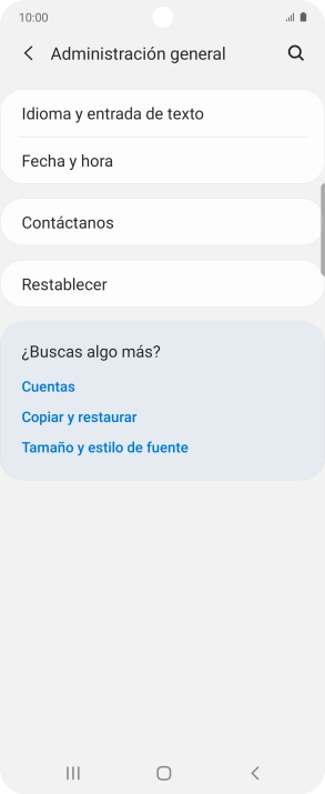 Pulsa Restablecer.