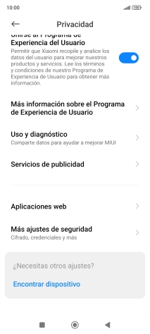 Pulsa Más ajustes de seguridad.