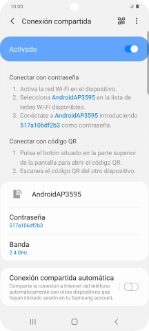 Pulsa la tecla de inicio para terminar y regresar a la pantalla de inicio.