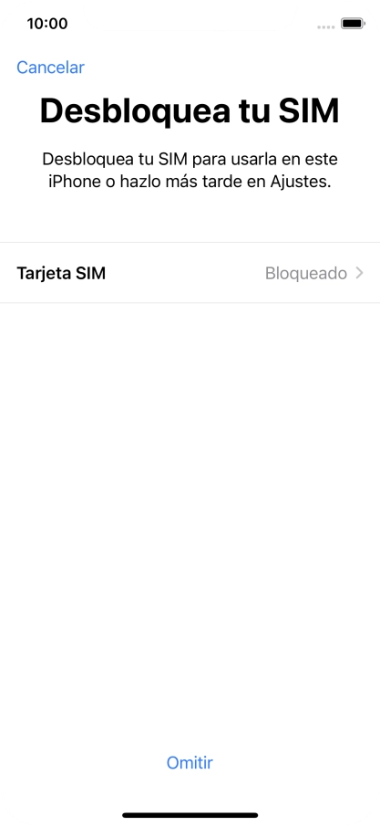 Pulsa Tarjeta SIM.