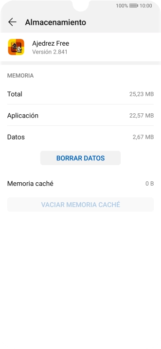Desliza el dedo hacia arriba desde la parte inferior de la pantalla para terminar y volver a la pantalla de inicio.
