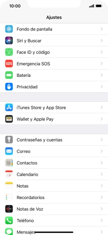 Pulsa Contraseñas y cuentas.