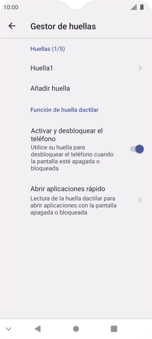 Pulsa la tecla de retroceso.