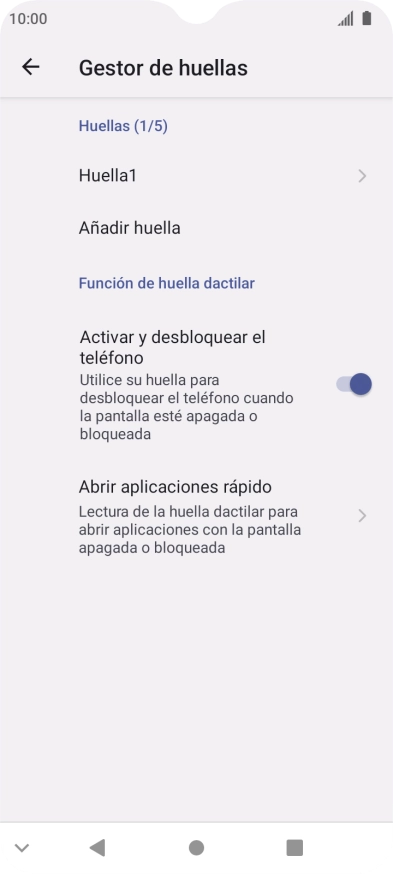 Pulsa la tecla de retroceso.