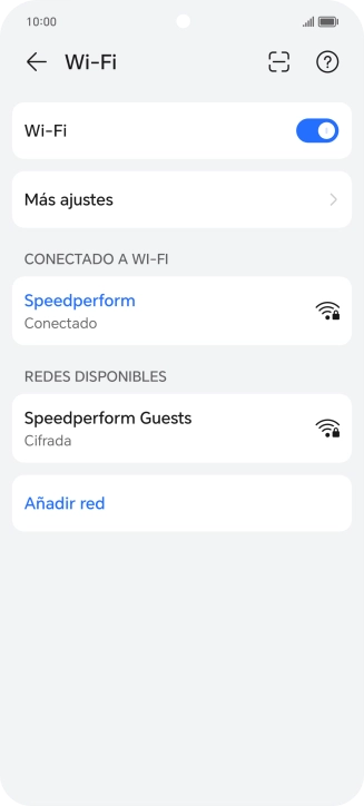 Desliza el dedo hacia arriba desde la parte inferior de la pantalla para terminar y volver a la pantalla de inicio.