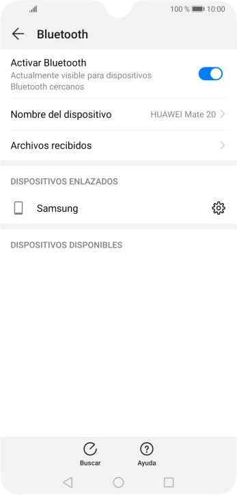 Pulsa la tecla de inicio para terminar y regresar a la pantalla de inicio.