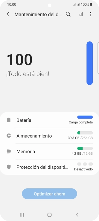 Pulsa Batería.