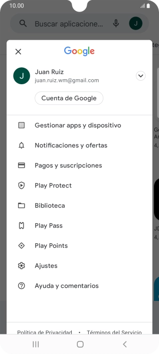 Pulsa Ajustes.