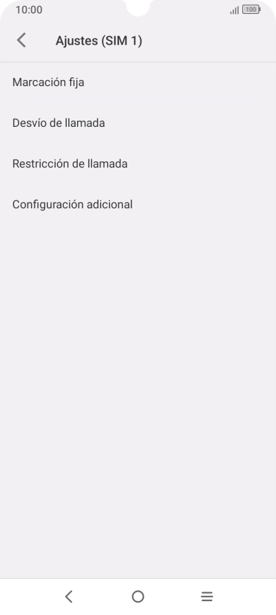 Pulsa Desvío de llamada.