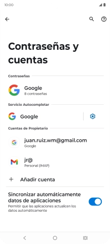 Pulsa la tecla de inicio para terminar y regresar a la pantalla de inicio.