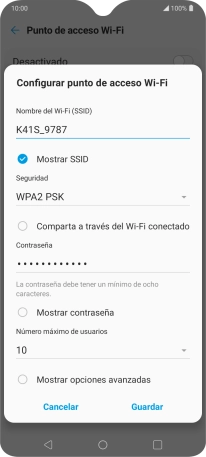 Pulsa en el campo bajo 