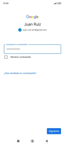 Pulsa Siguiente.