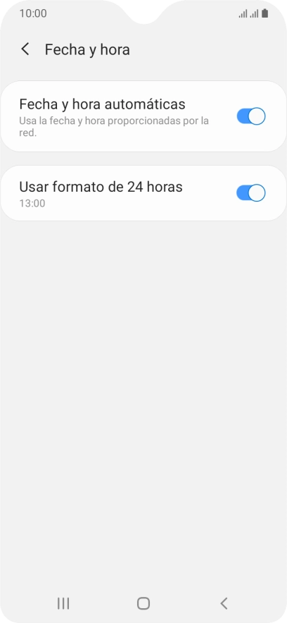 Pulsa la tecla de inicio para terminar y regresar a la pantalla de inicio. Pulsa la tecla de inicio para terminar y regresar a la pantalla de inicio.