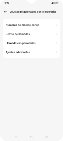Pulsa Desvío de llamadas.