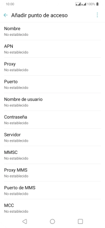 Pulsa Nombre.