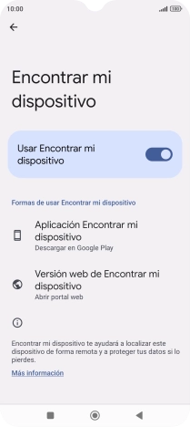 Pulsa la tecla de inicio para terminar y regresar a la pantalla de inicio.