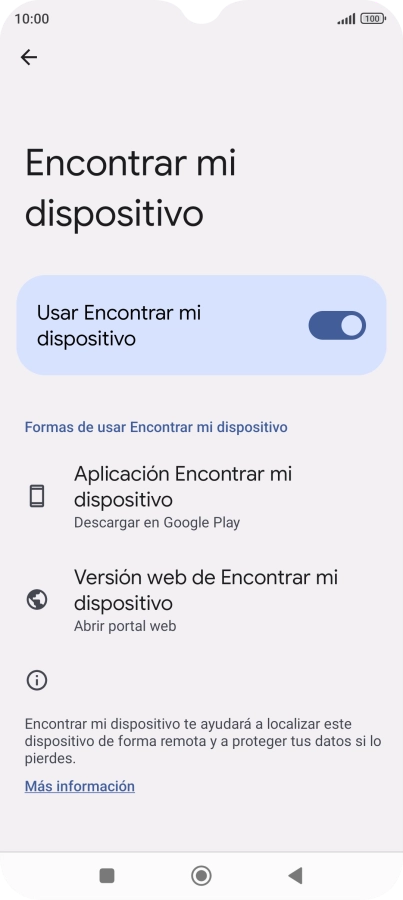 Pulsa la tecla de inicio para terminar y regresar a la pantalla de inicio.