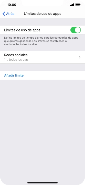 Pulsa la categoría deseada.