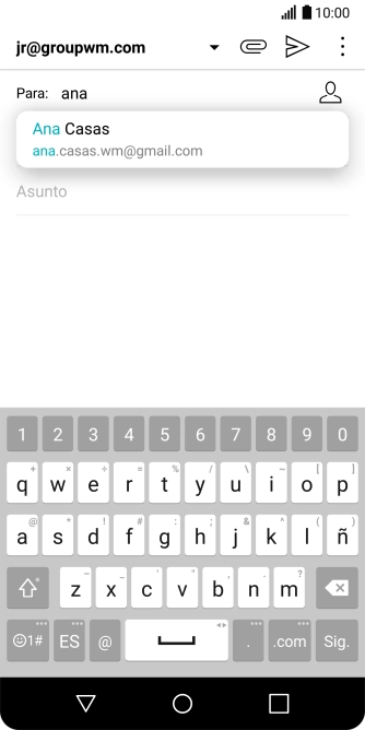 Pulsa el contacto deseado.