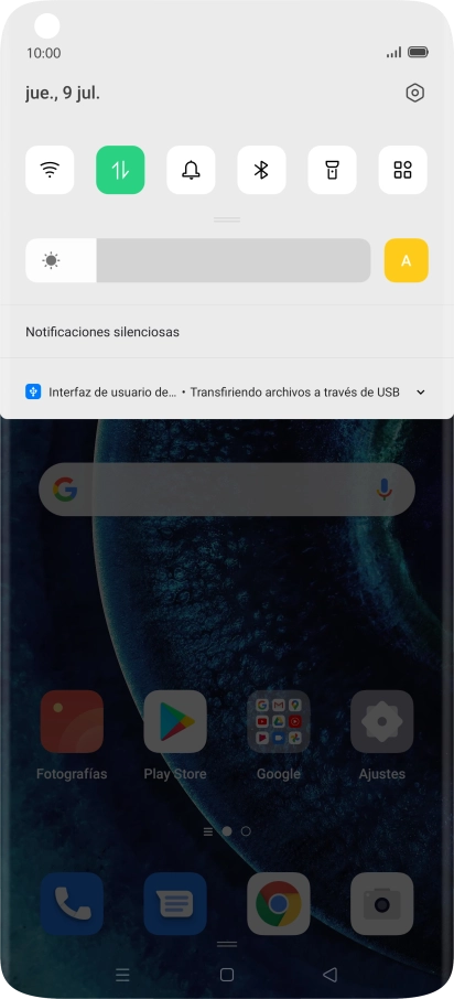 Pulsa Interfaz de usuario de....