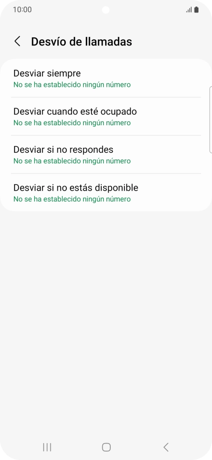 Pulsa la tecla de inicio para terminar y regresar a la pantalla de inicio.