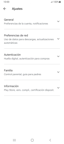 Pulsa Preferencias de red.