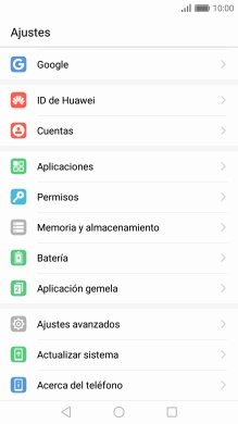 Pulsa Ajustes avanzados.