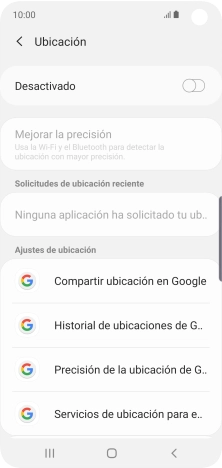 Pulsa el indicador para activar o desactivar la función. Pulsa el indicador para activar o desactivar la función.