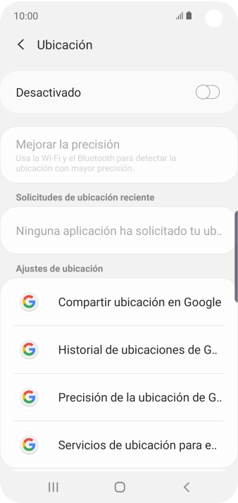 Pulsa el indicador para activar o desactivar la función. Pulsa el indicador para activar o desactivar la función.