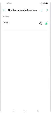Pulsa el icono de añadir.